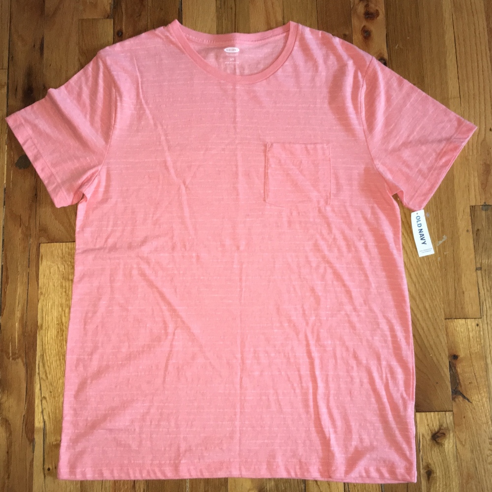 Old Navy Pink Striped Shirt NWT